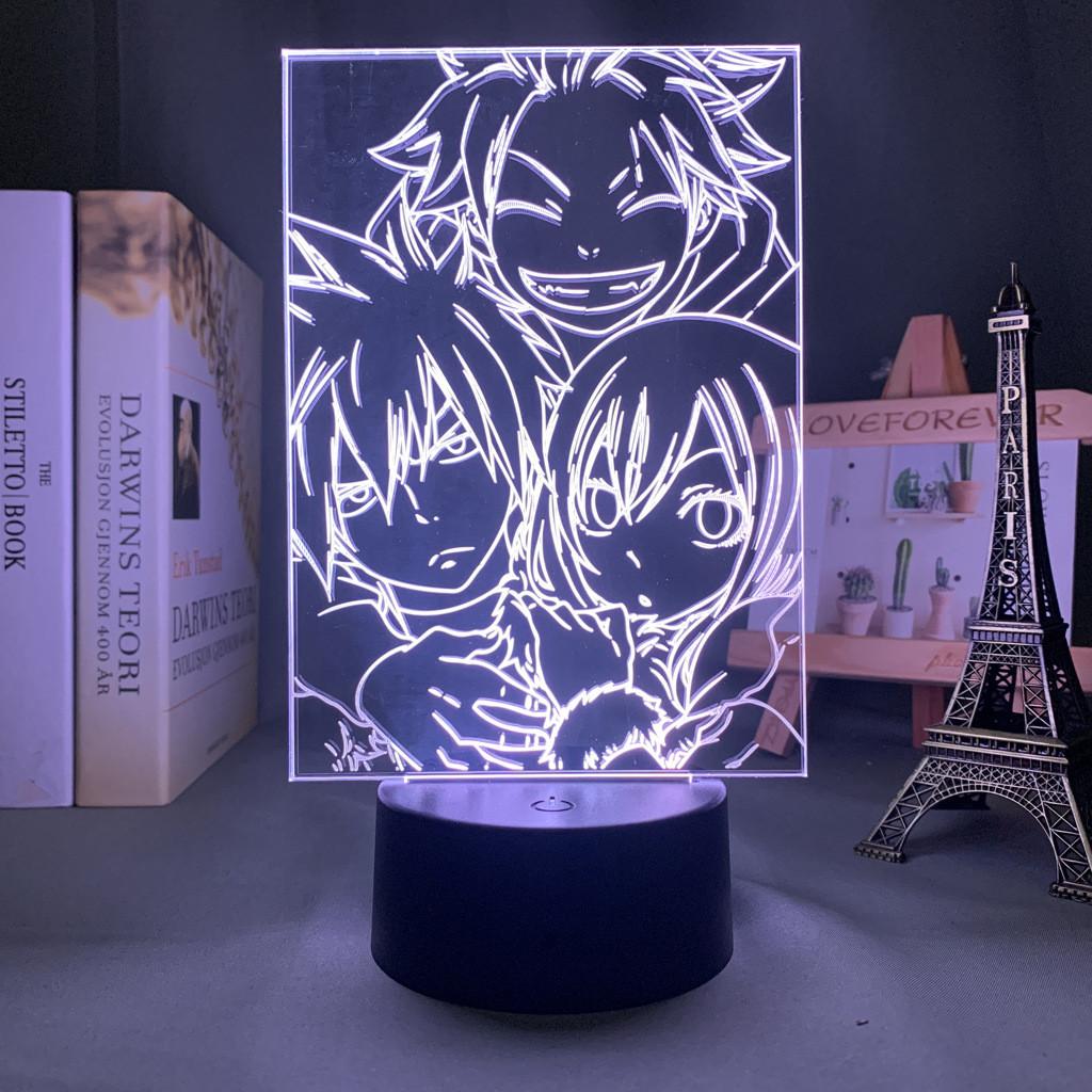 Fairy Tail Led Night Lamp With Color Changing Features And Usb Power For Kid Room
