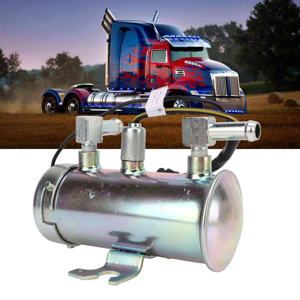 Электрический топливный насос, 24 В, нержавеющая сталь, встроенный, замена топливного насоса, сверхмощные детали двигателя