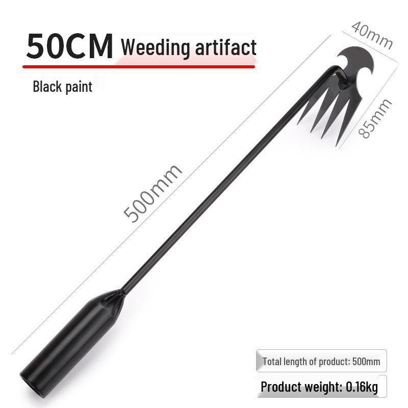 Мотыга из марганцевой стали для прополки: Инструмент для удаления корней и рыхления почвы для садоводства и сельского хозяйства.