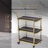 Titanium Mobile Serving Cart