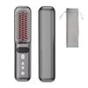 KAWU Heat Brush Cordless 200 Million Negative Ions Brush Iron Hair Iron 6400mAh Large Capacity 7 Level Temperature Adjustment MCH Rapid Heating Rapid