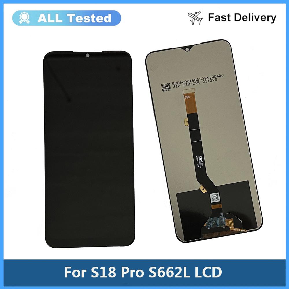 LCD Screen and Digitizer Full Assembly For itel S18 Pro