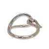HERMES   Scarf ring Silver metal Women