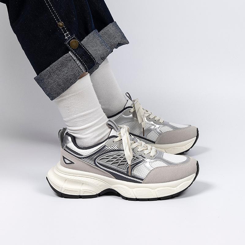 Глобальная платформа кроссовки папа мужские ZHQ5757 летние дышащие популярные мужские туфли трендовые универсальные повседневные спортивные туфли