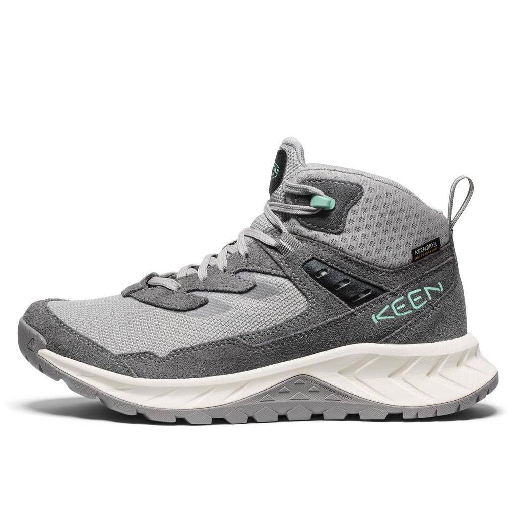 Keen HIGHTRAIL MID WP Туристические Размеры 1030347 Обувь, Водонепроницаемая, Женская, Alloy/Lichen, 25.5см,