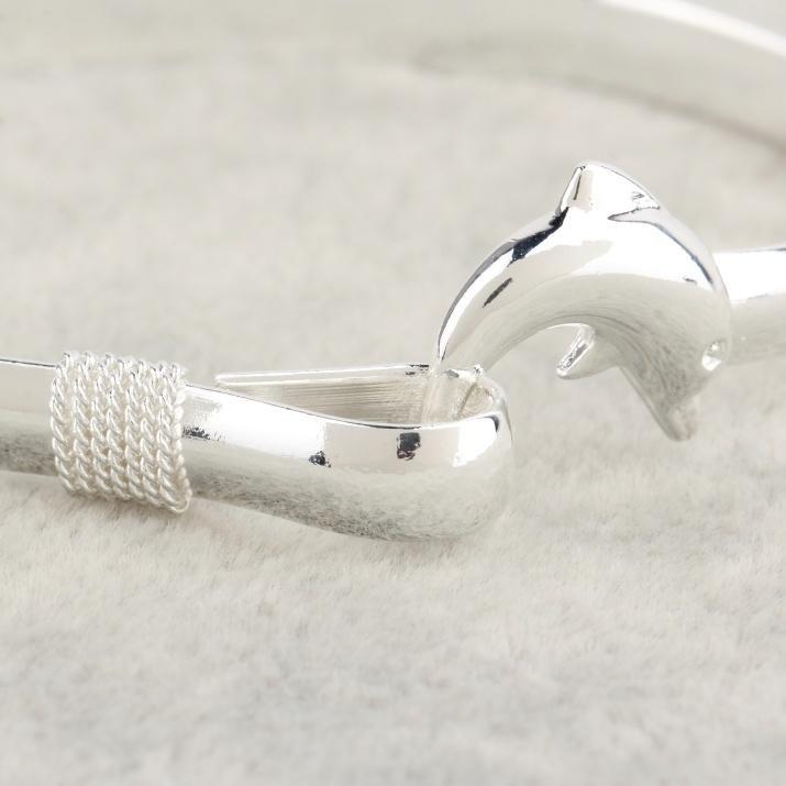 Европейская мода ювелирные изделия браслет с застежкой в виде дельфина ARI