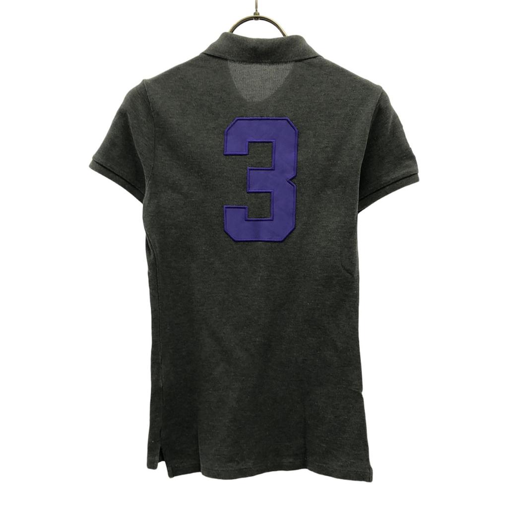 Ralph Lauren Женская футболка поло цвета палевого с вышивкой Big Pony, с коротким рукавом, б/у