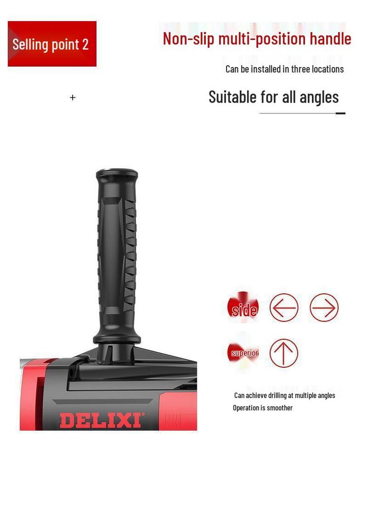 DELIXI High-Power Diamond Core Drill & Concrete Hole Opener Machine