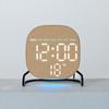 LED Digital Alarm Clock with Temperature Display, Dual Alarm Desk Clock