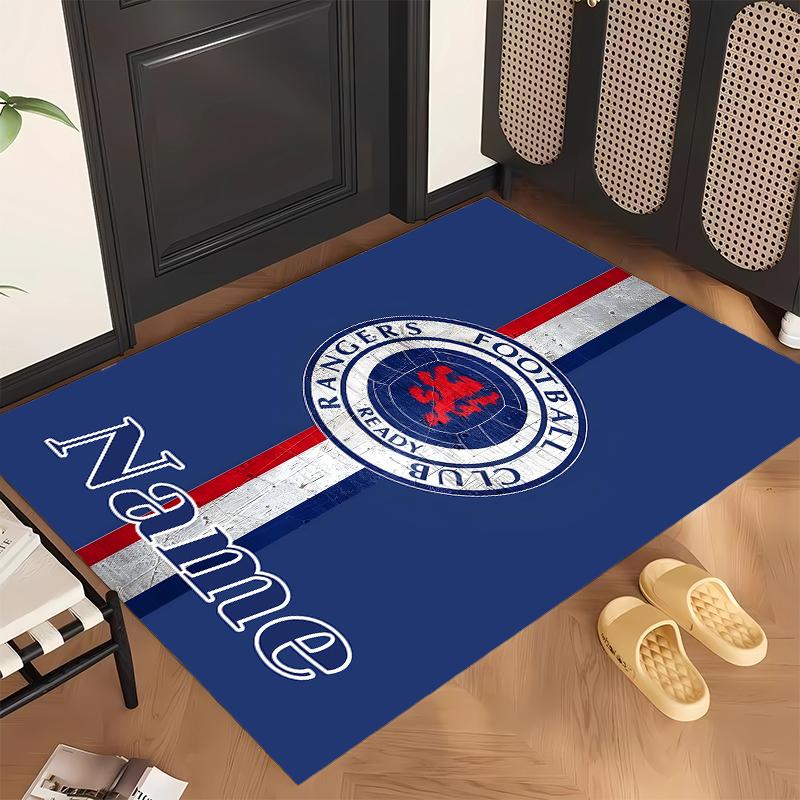 rangers fc (5) Personalized name Office Carpet Stylish Decor for Living Room Bedroom Kitchen