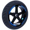 Дизайн с двойной полосой Azur Blue Rim Tape Wheel Stripes Decals Sticker CinarExtreme