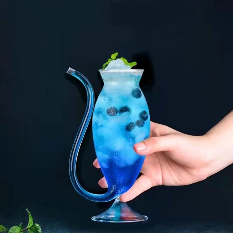 Креативный бокал на ножке для вина, шампанского и коктейлей – Элегантный бокал для вечеринок и домашнего использования