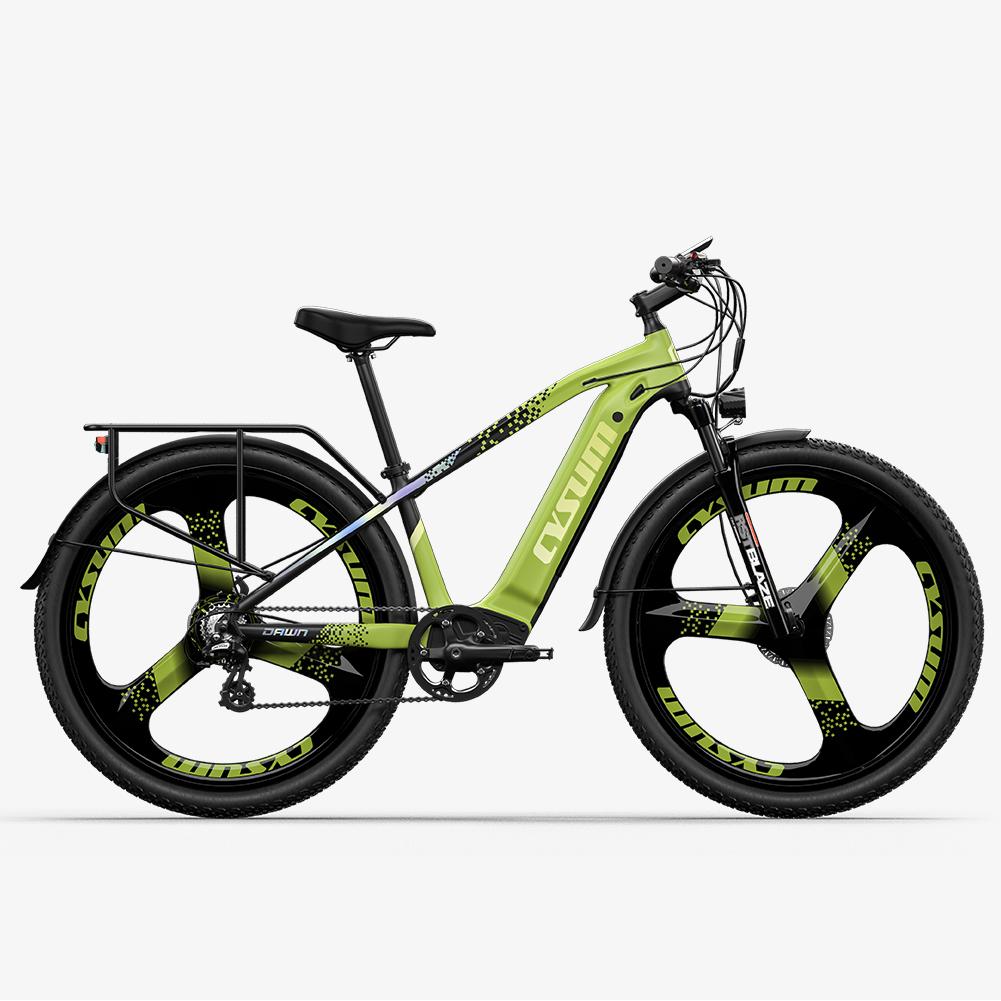 Cysum Speedy29 '' Электрический велосипед для взрослых 500 Вт мужской электрический велосипед 48 В 14 Ач аккумулятор, 29 дюймов женский электрический велосипед