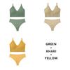 CINOON 3Pcs/Lot Women Bra Set Sexy Seamless Thong Low Waist Panties Wire Free Bra Bralette Lingerie Brassiere Female Underwear Set