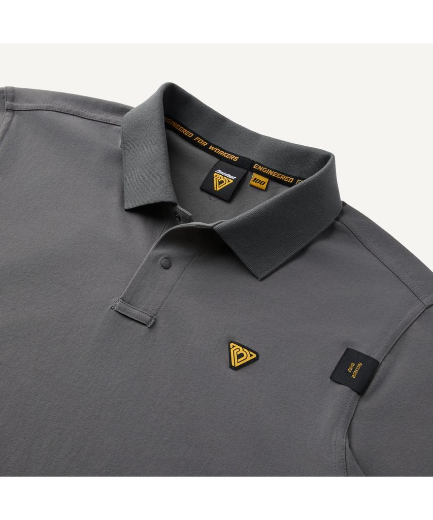 BOLDEST Essential Polo Long Sleeve T-Shirt 2Atax25013Gyd
