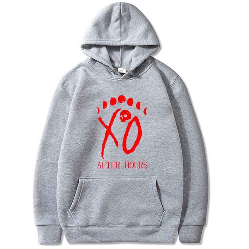 After Hours The Weeknd Hoodies Print Fashion Sweatshirt Hip Hop Casual Unisex Autumn Winter Fleece Streetwear Tops