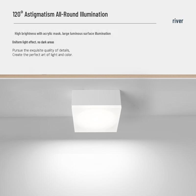 NuFeng LED Square Surface Mounted Downlight