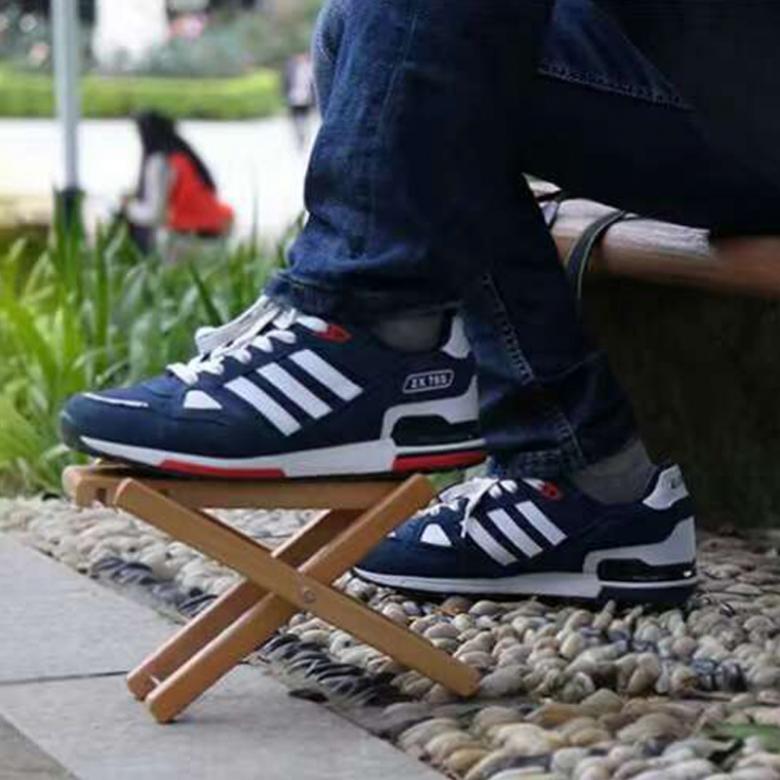 Beech Solid Wood Folding Guitar Pedal Footstool with 3 Levels Height Adjustable Stand Footboard