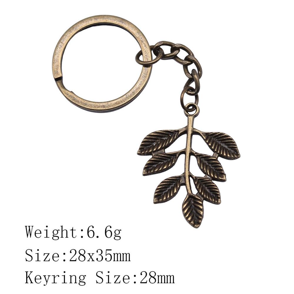 Брелок ко Дню Отца Автомобильный Грибной Ветвь Лист Брелок Дешевые Вещи Брелок Для Автомобиля