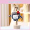 Plush Stinky Tofu Keychain Cartoon Doll Pendant Bag Decoration Toy Cute Gifts