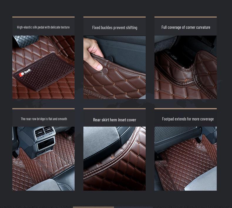 Custom Full-Coverage Floor Mats for Wuling Xingchen, Capgemini, Bingo, Jiachen, Nebula, Hongtu, Xingchi, and Journey Models