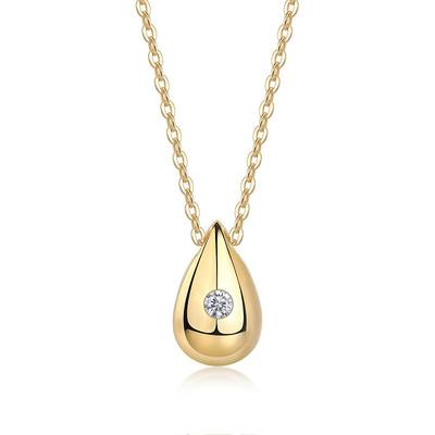 Серебряное ожерелье S925 с 10 точками из муассанита, подвеска на ключицу с подвеской в виде цепочки