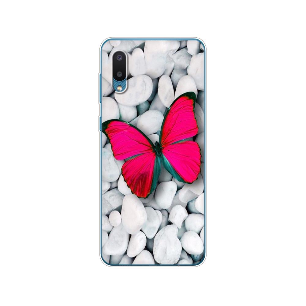 Чехол для Samsung A02 M02, мягкий силиконовый чехол из ТПУ для телефона Samsung Galaxy A02 Galaxy M02 SM-A022G a022, бампер 6,5 дюймов с цветком