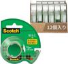 3M Scotch Tape Mending Tape with 12mm X 12 Dispenser, 11.4m, Rolls, CM-12