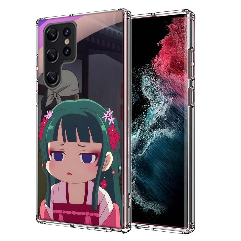 The Apothecary Diaries Capa Phone Case For Samsung S26 Ultra S25 Edge Galaxy S23 S21 S20 S24 FE S22 S10 Plus Cover Clear TPU She