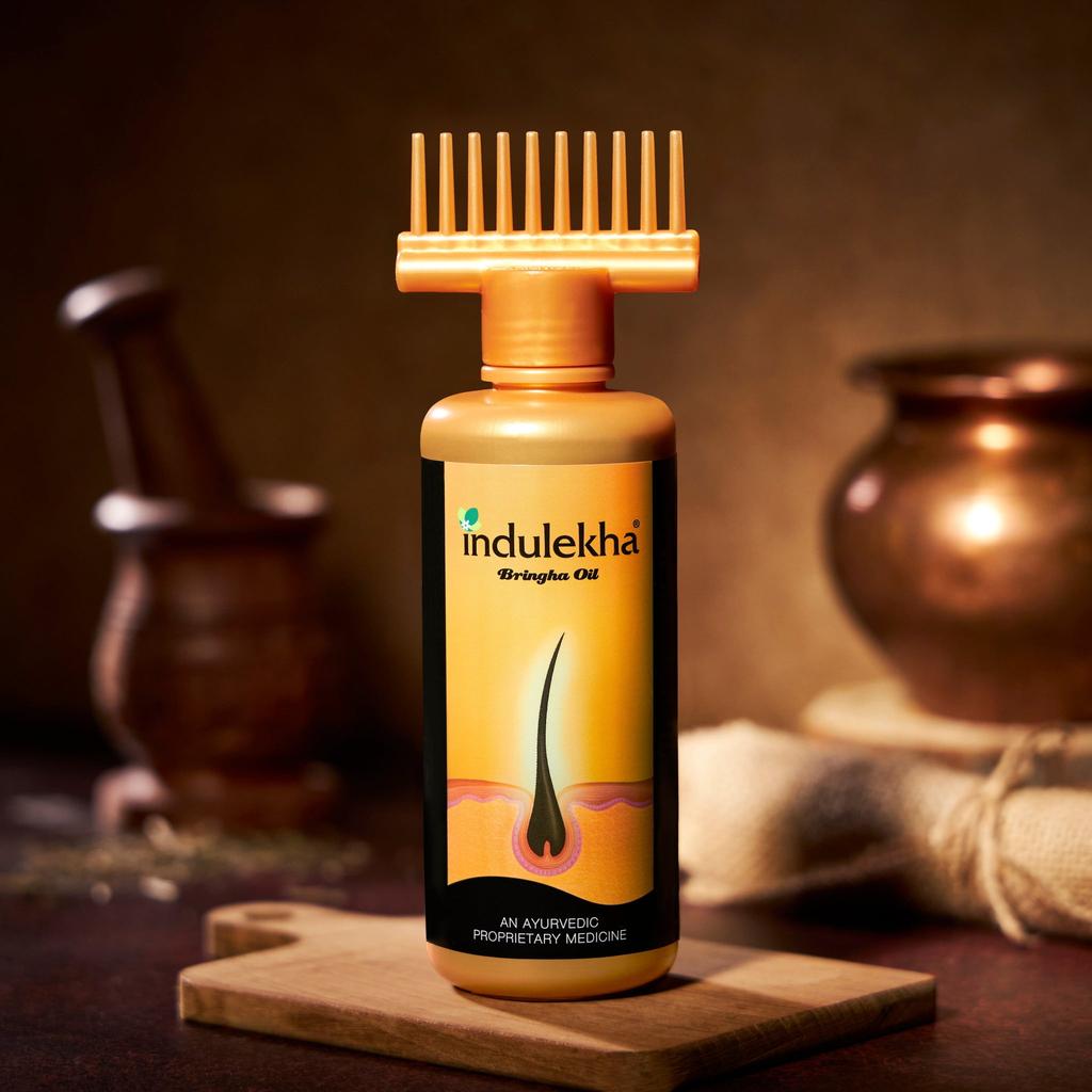 Indulekha Bringha Hair Oil Selfie Bottle 100ml