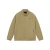 Pure Color Long Sleeve Collared Woven Jacket Men Jacket Khaki AJDS853-3
