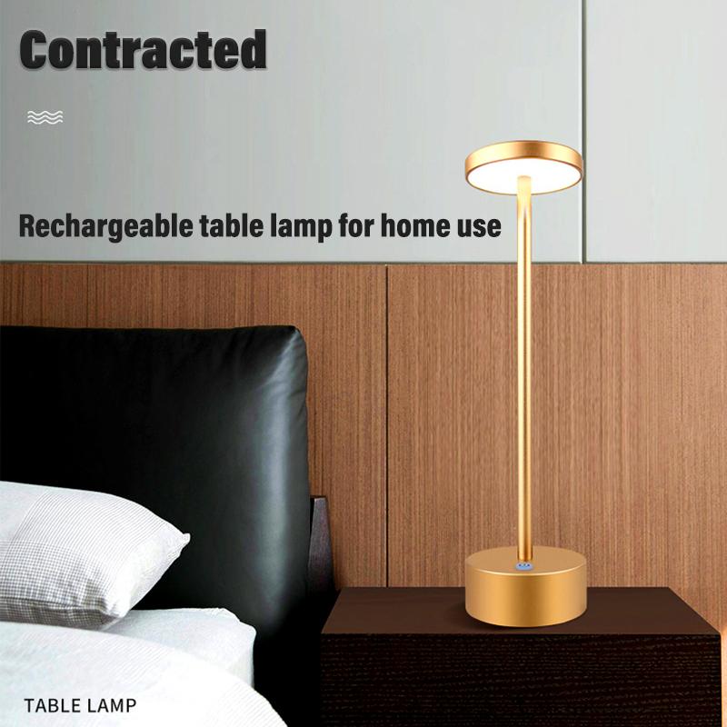 Скандинавский современный портативный аккумуляторный оператор для дома, декоративный стол, кровать, ночник, светодиодная настольная лампа для