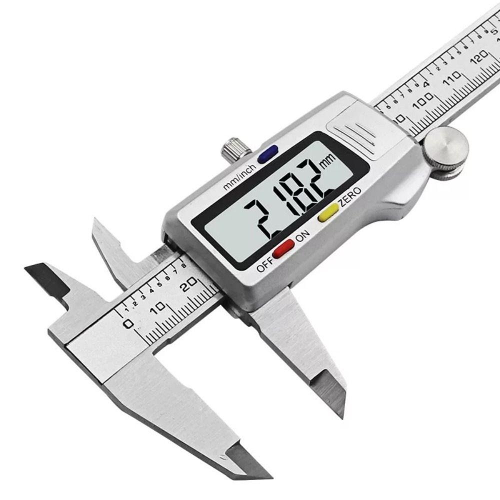 Depth Measuring Tool Vernier Calipers Stainless Steel Micrometer Ruler High Quality Metal Caliper