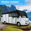 8.5x3m RV Sun Protection Car Cover 210D Oxford Cloth Foldable Motorhome Roof Cover Weather-Resistant for RV Travel Car Supplies