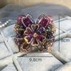 New Women Elegant Hair Accessories Barrettes Headband Crystal Hairpin Flower Hair Clip