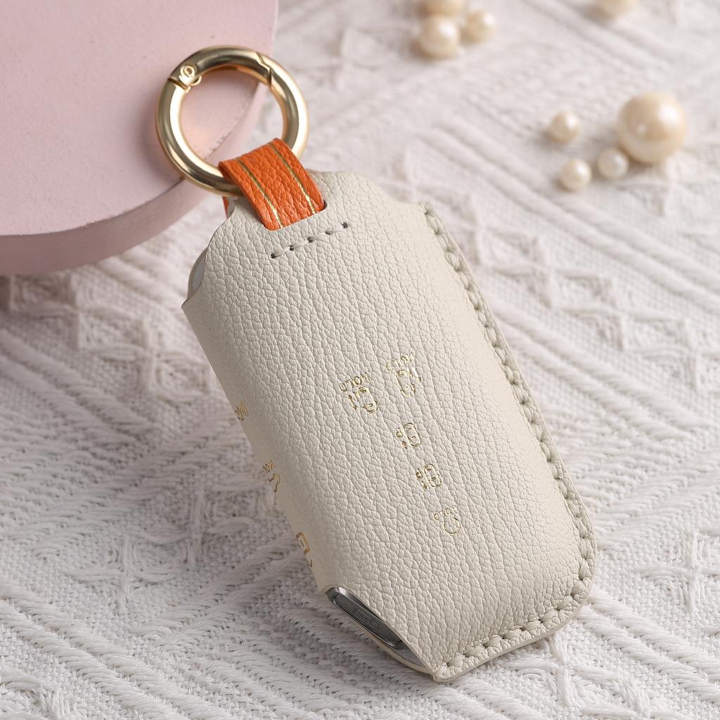 Индивидуальный чехол для ключа коммерческого автомобиля Kia, полностью ручной работы, высококачественная кожа, чехол-сумка для ключа автомобиля, кольцо