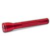 3rd Generation MAGLITE 3D LED Maglite Red AA Alkaline Batteries Max 746 [Body Color Red] ML300L-S3036, [3 / Brightness Lumens] [Used]
