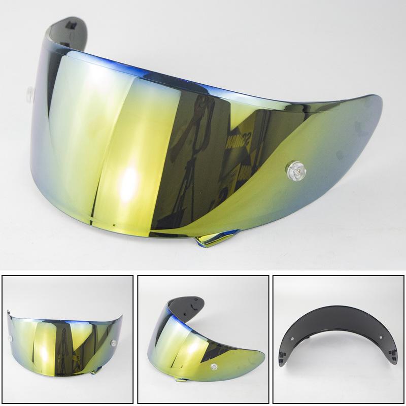 Motorcycle Helmets Visors Shield for SHOEI X14 X-14 Z7 CWR-1 NXR RF-1200 X-Spirit Visor Helmet Replacement Parts