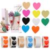 500 Pcs Cute Gift Packaging Stationery Scrapbooking Seal Labels Love Heart Shaped Sticker