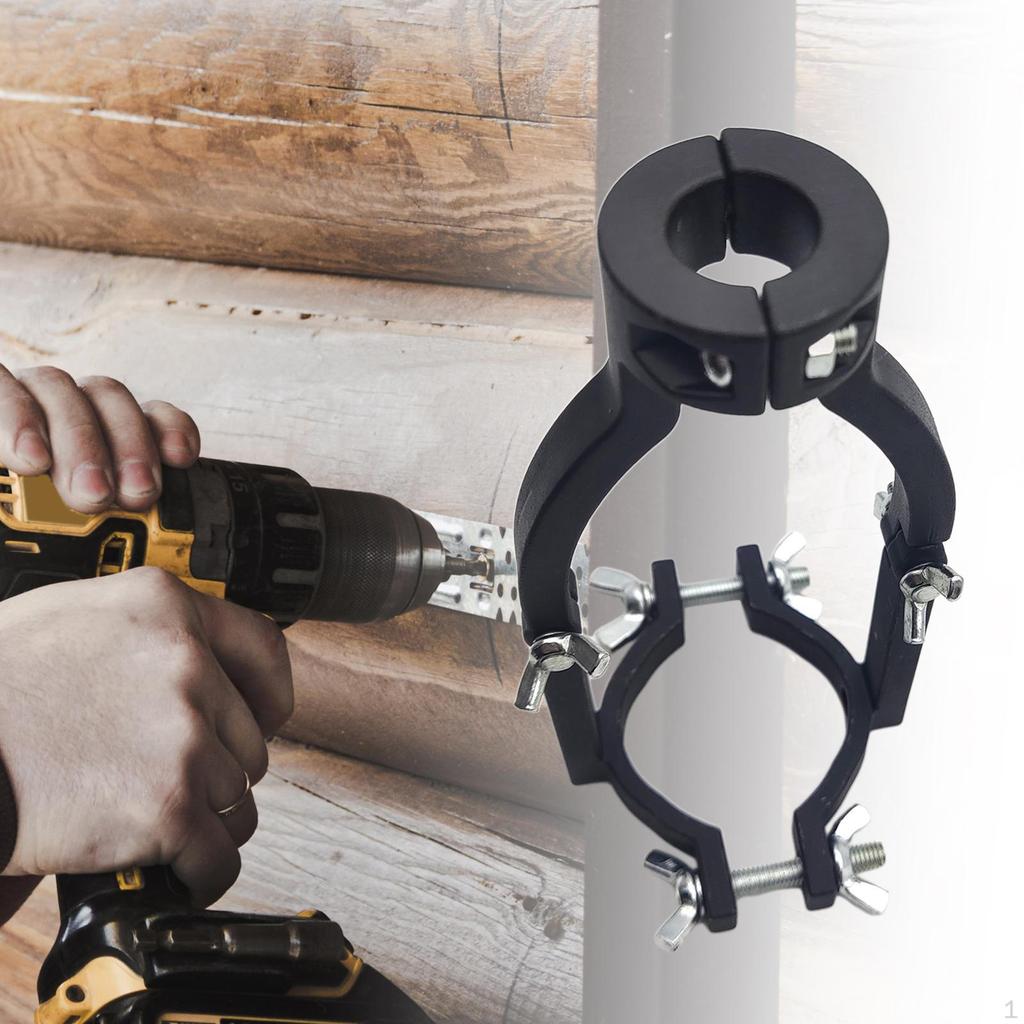 Fixed Drill Holder with Square Hole, Stainless Steel, Quick To Install Or Disassemble, Professional,