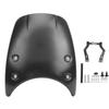 Black Aluminum Windshield Windscreen Headlight Fairing Fit for R NineT Pure Scrambler 2014‑2020