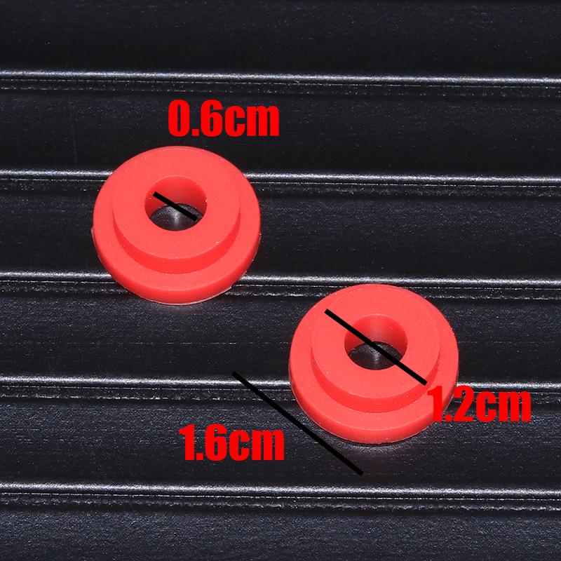 10Pcs Waterproof Air Valve Sleeve Guards Pad Silicone Rubber For The Inner Tube Of Motorcycles & Off-road Vehicles & ATV & UTV