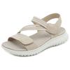 Summer Sandals for Women Retro Light Comfortable Sports Rubber Band Sandals Female Peep Toe Beach Casual Flat Shoes