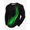 Men's Casual Long-sleeved Shirt Is Suitable for Fitness Outdoor Wear and Daily Streetwear Clothing