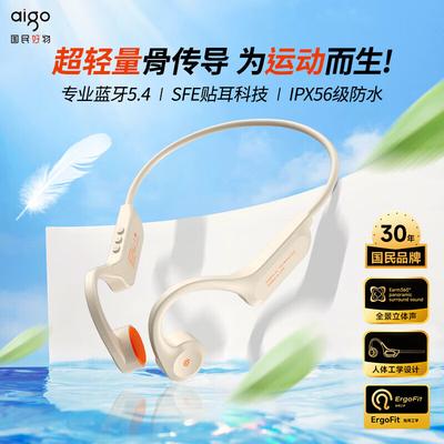 Спортивная Bluetooth-гарнитура с костной проводимостью aigo G03