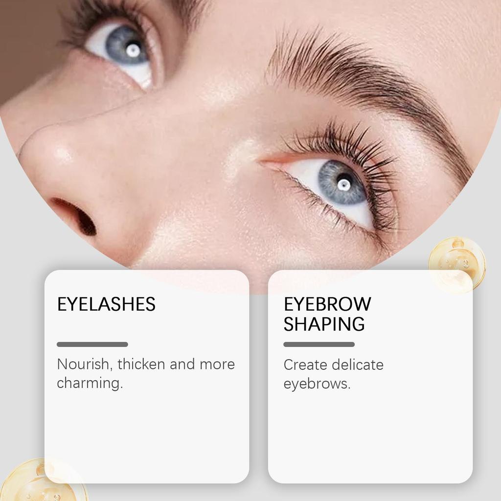West Month Castor Oil Care Essential Oil Moisturizing & Nourishing Care for Eyelashes, Eyebrows, Hair, and Skin Suitable for Whole Body Use 100ml