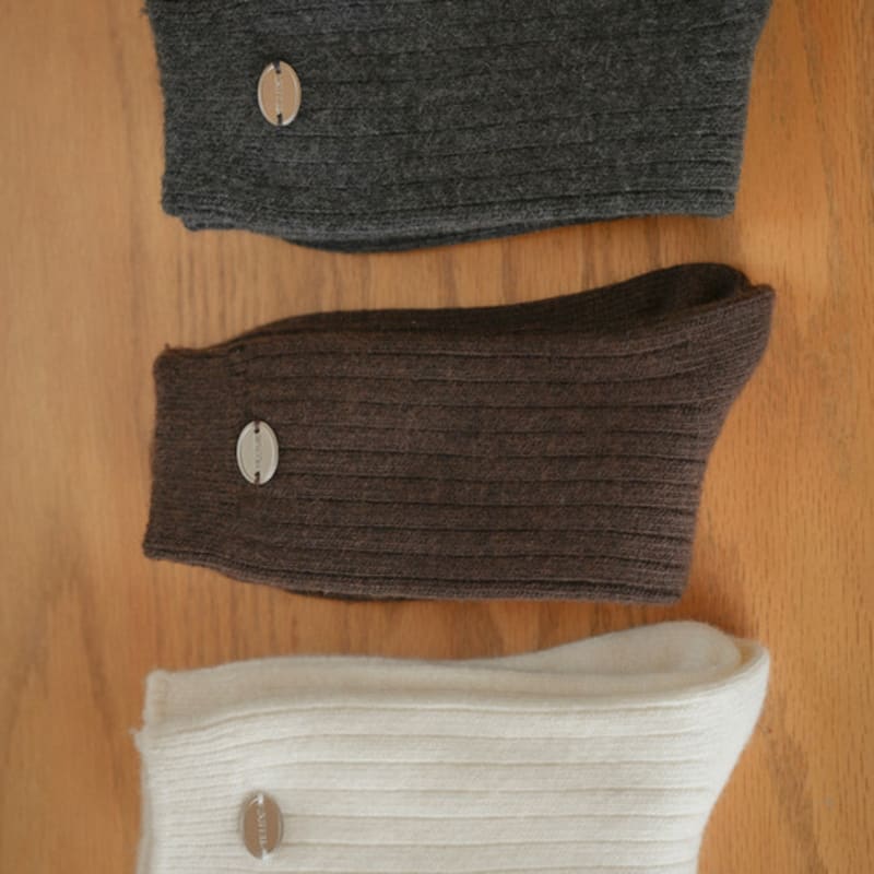 Носки с логотипом TILLIDIE TID из шерсти [3 цвета]