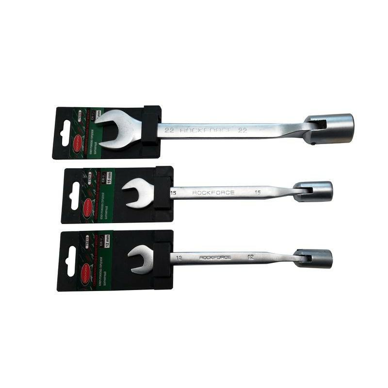 Open-end wrench with joint 18 mm