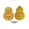 Телефонная наклейка Shuibei Gold 999 «Богатство и Сокровища» – Креативный подарок из золотой фольги для водителей
