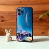 M-Moon M-Music Coldplay Band Phone Case For iPhone17 16 15 14 13 12 11 Pro Max Plus,5G Soft Black Case
